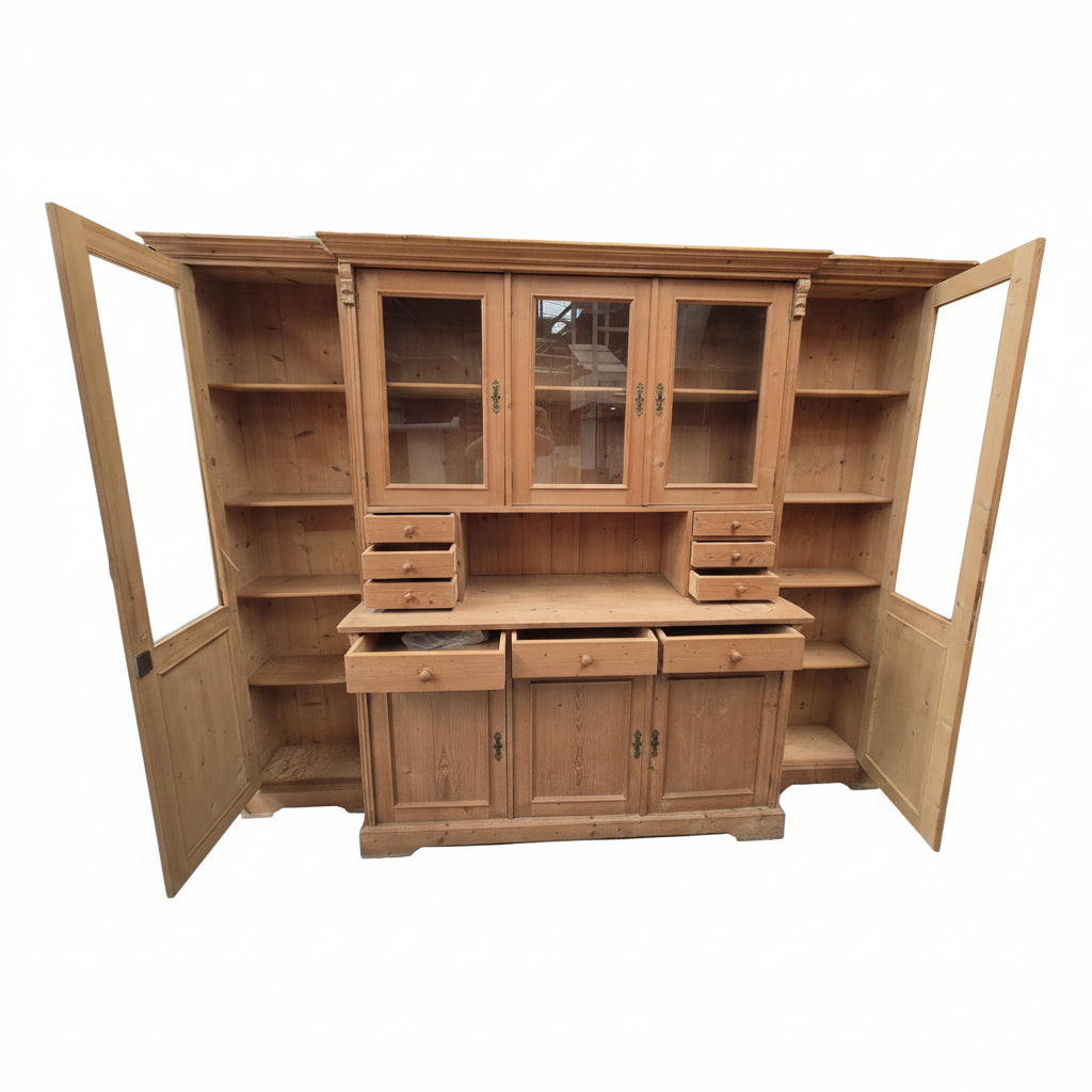 Vitrine pine/ pin
