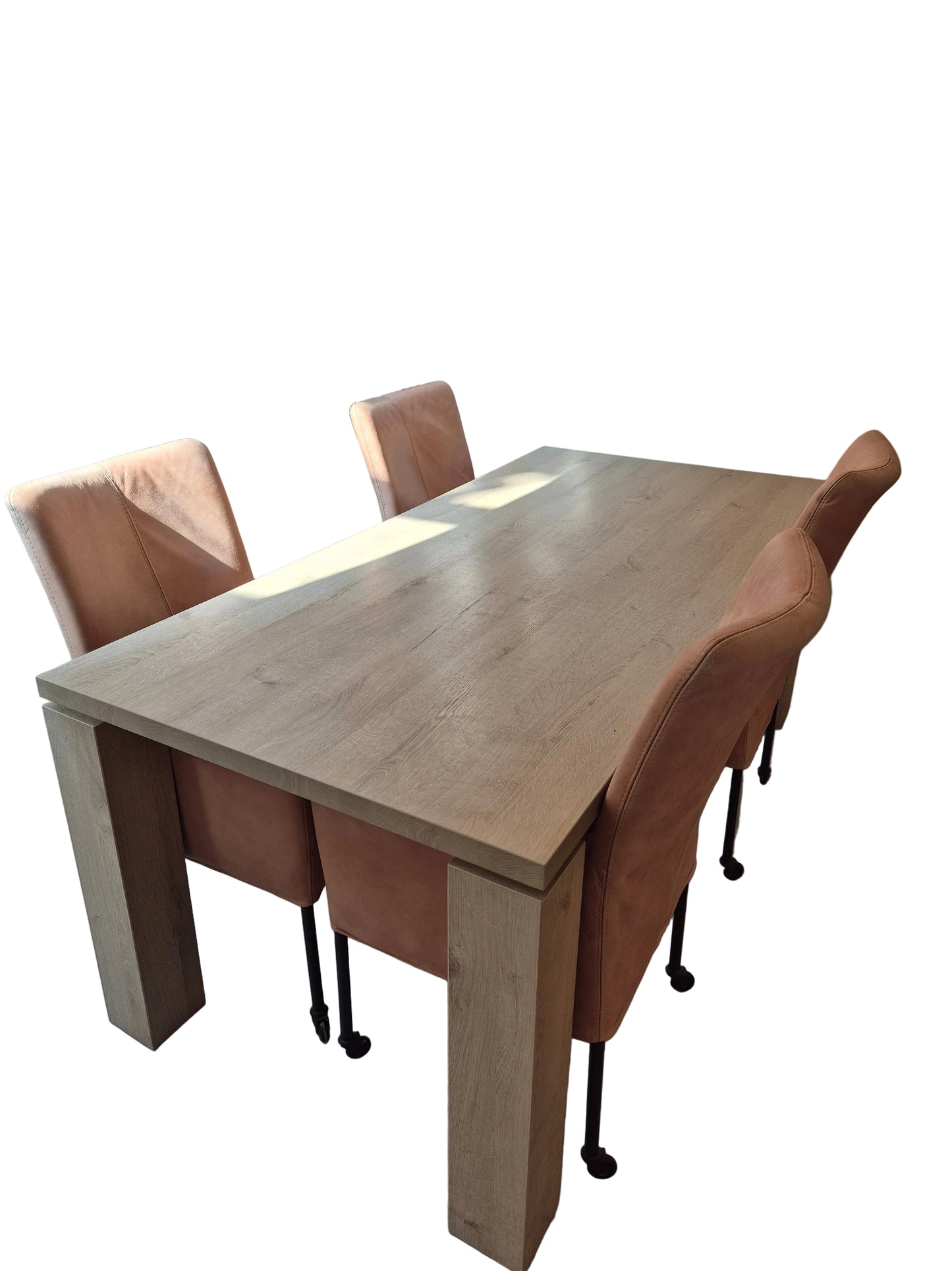 Tafel+4stoelen/Table+4chaises
