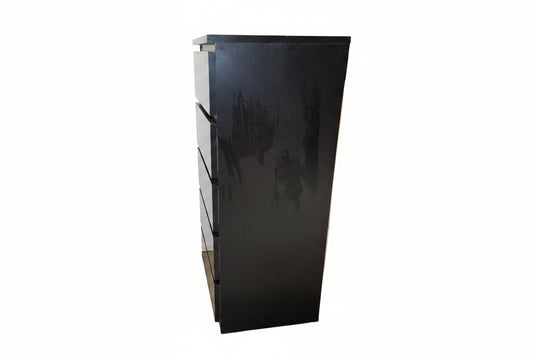 Commode Malm Ikea zwart/noir- 6 schuiven/tiroirs