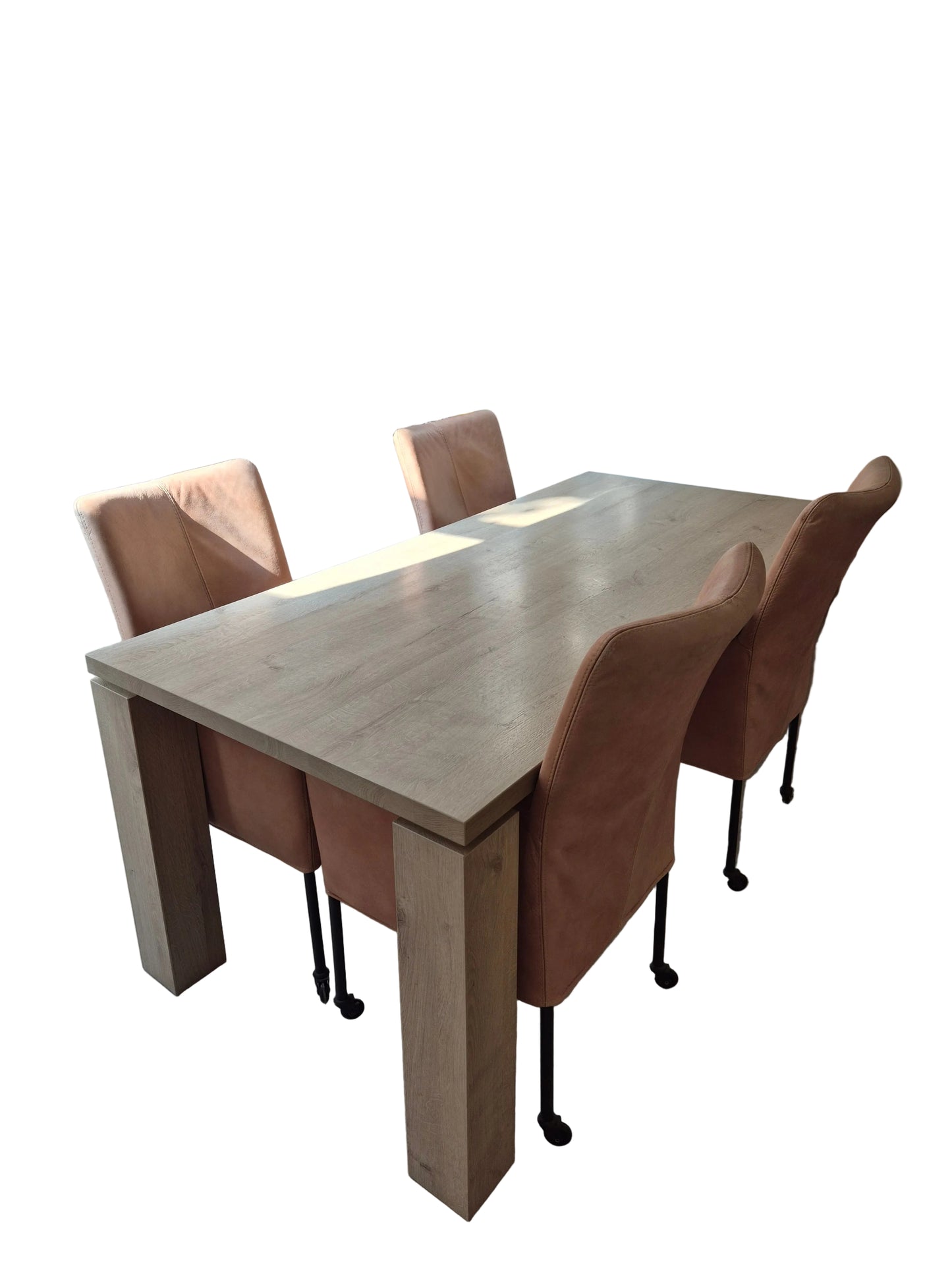 Tafel+4stoelen/Table+4chaises