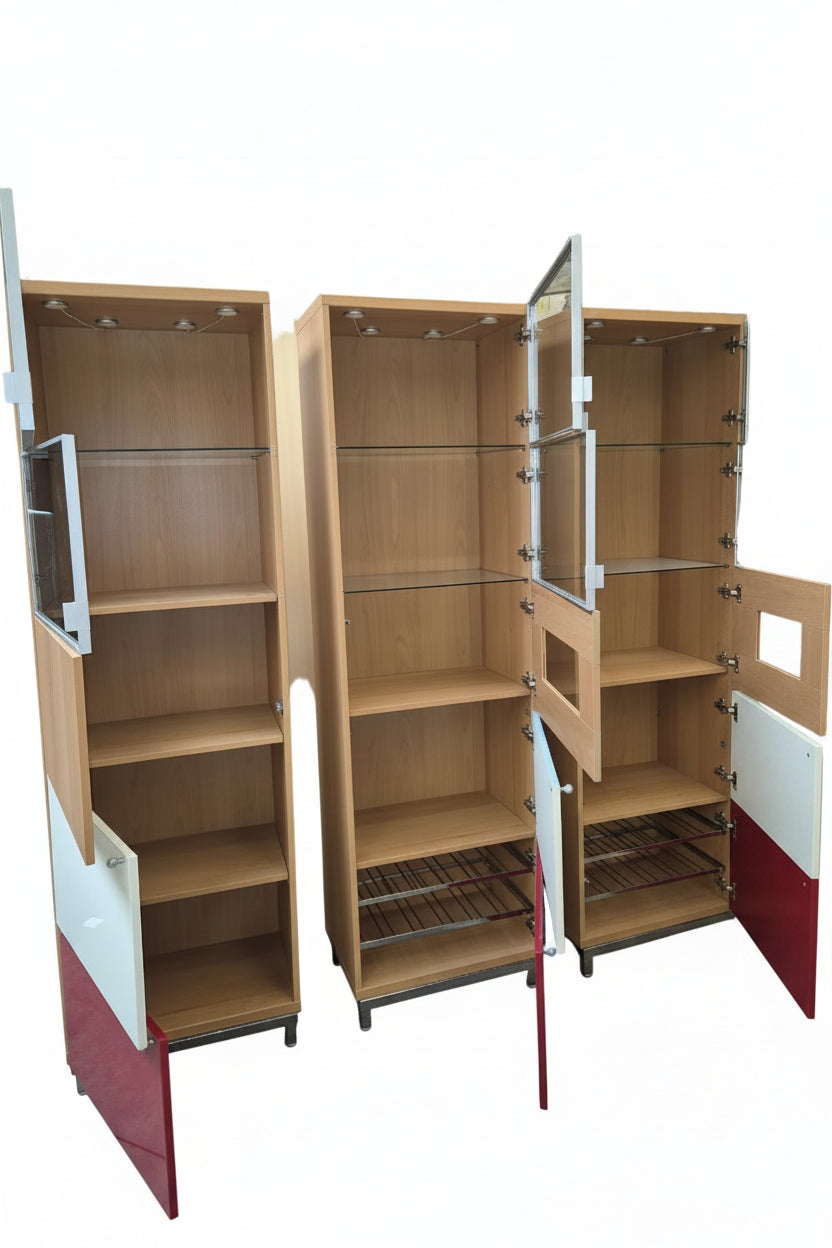 3 bergingkasten/ 3 meubles de rangement