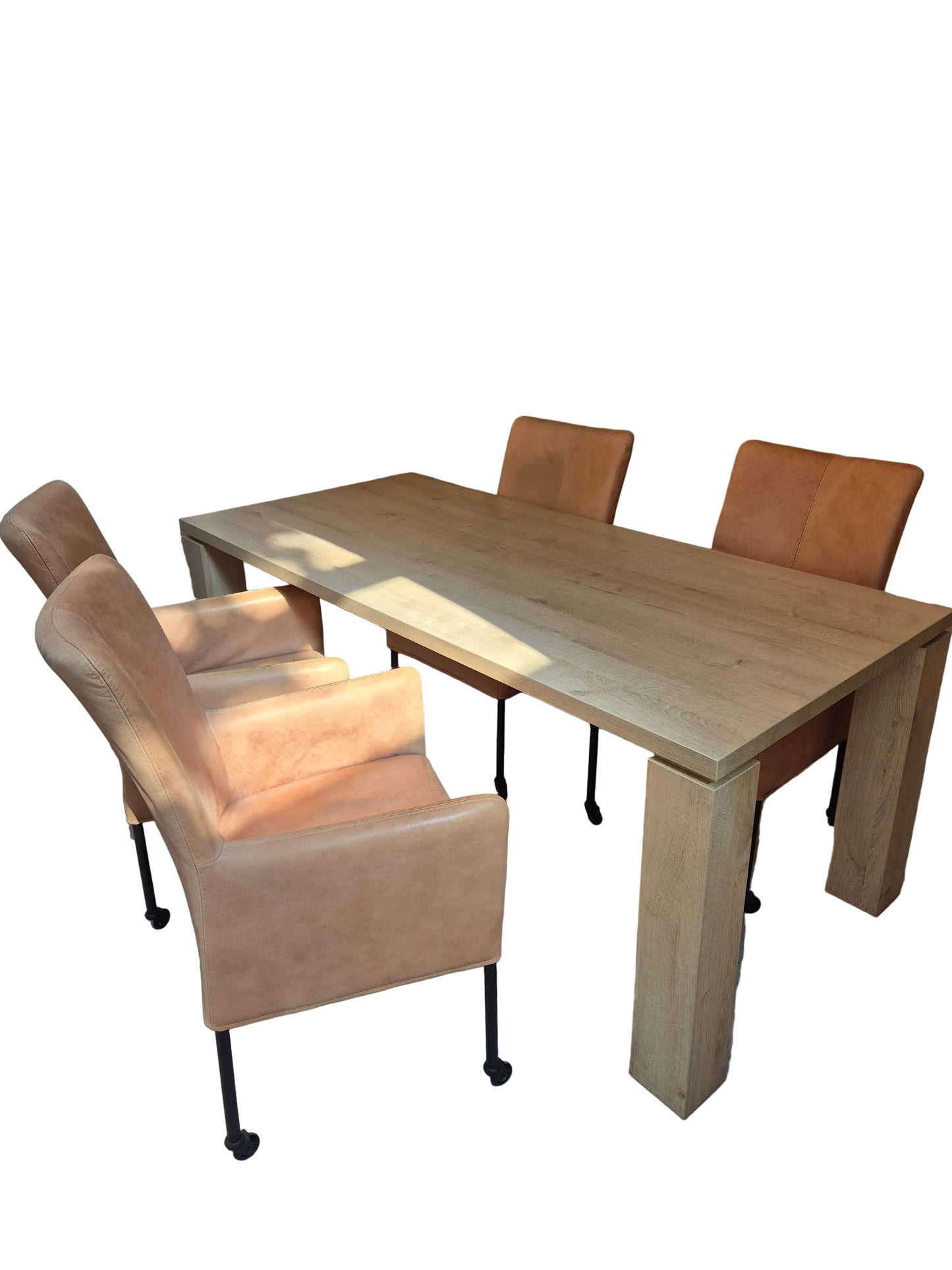 Tafel+4stoelen/Table+4chaises
